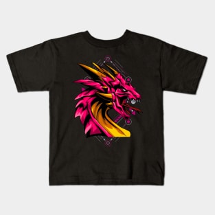 dragon head Kids T-Shirt